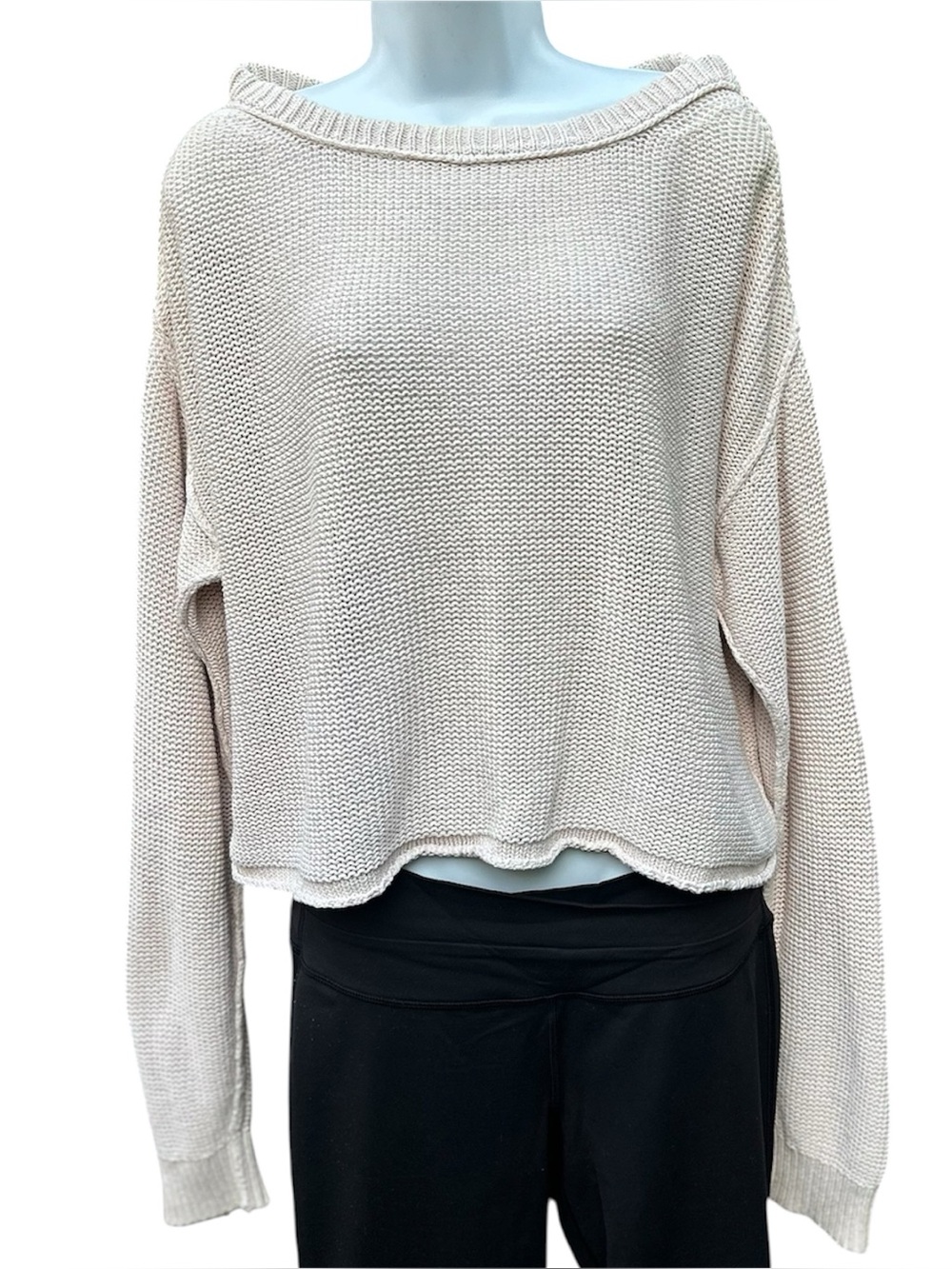 FREE PEOPLE Women’s Inside Out Pullover Bohemian-Inspired Knit Top